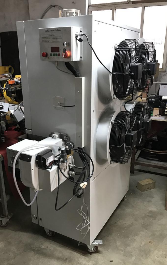 低騒音使用済み廃棄油熱機 6-8 L / H, 家庭用ポータブルオイルヒーター 0
