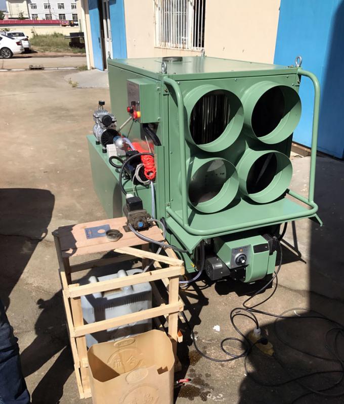 KVH 6000 家禽産卵器の暖房 80 - 120 KW 家畜飼育用 0