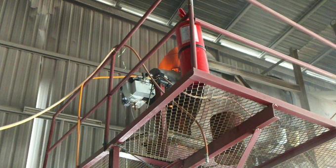 250Kw 汚染された廃棄物 モーターオイル 燃焼器 植物油 油節約 耐久性 0